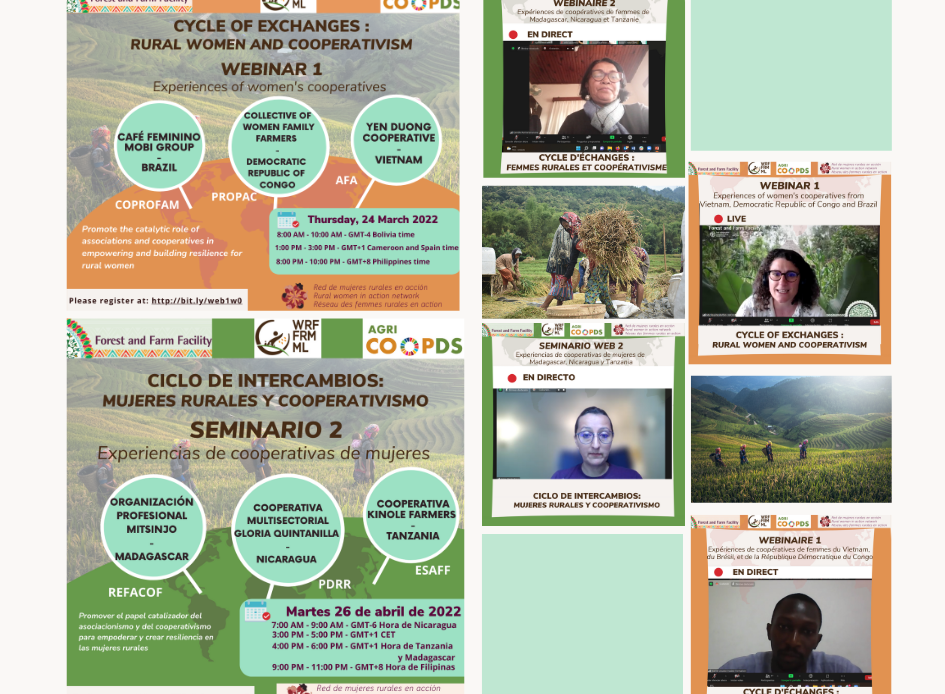 Cycle d’échanges – femmes rurales et coopérativisme : des expériences partagées inspirantes