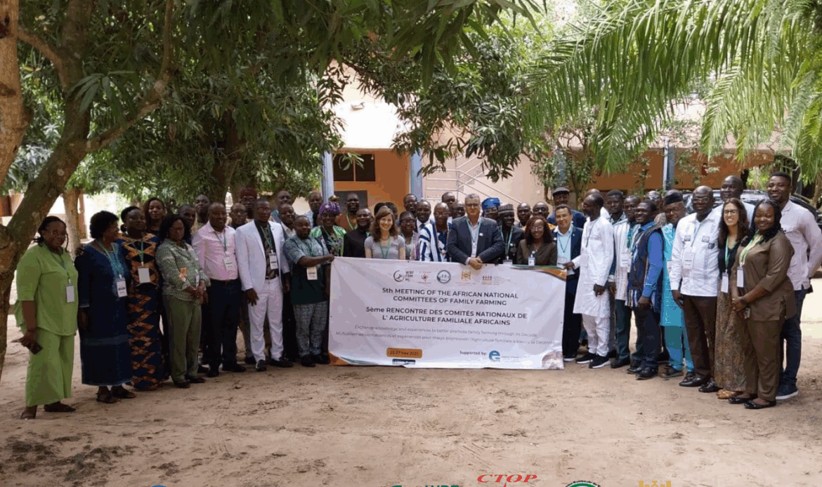 El Foro Rural Mundial organiza el V Encuentro de los Comités Nacionales de Agricultura Familiar Africanos en Togo